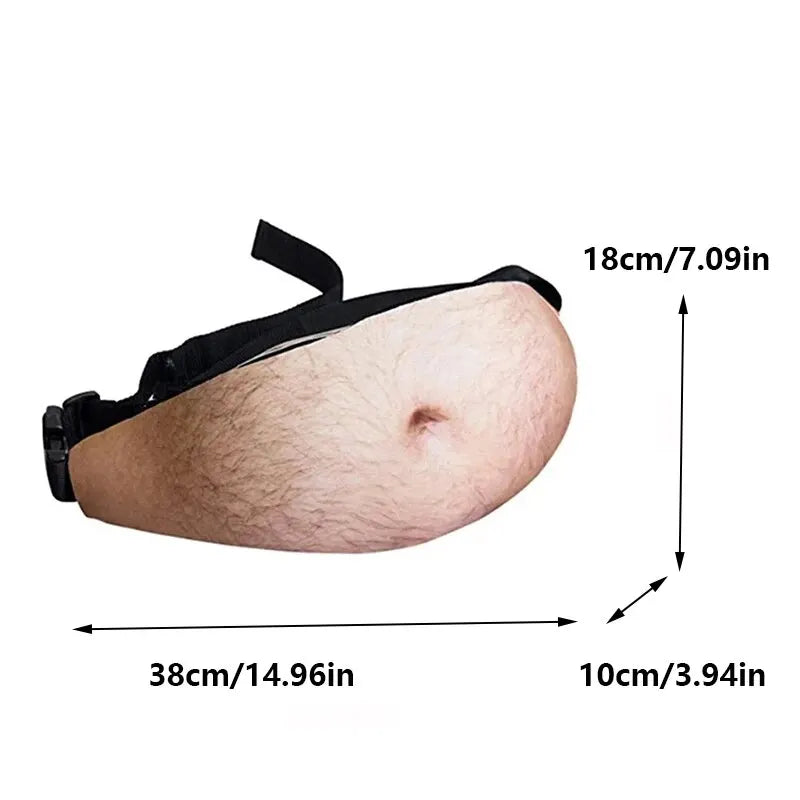 Funny Belly Waist Pack – Unisex Dad Bag