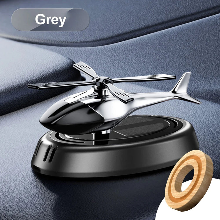 Car Air Freshener Solar Helicopter Styling Decorative Aromatherapy Car Interior Accessories Propeller Rotary Perfume Diffuser