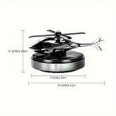 Car Air Freshener Solar Helicopter Styling Decorative Aromatherapy Car Interior Accessories Propeller Rotary Perfume Diffuser