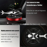 Car Air Freshener Solar Helicopter Styling Decorative Aromatherapy Car Interior Accessories Propeller Rotary Perfume Diffuser